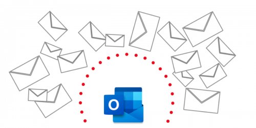 outlook shielded from lots of messages